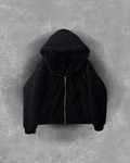 BLACK FUR JACKET